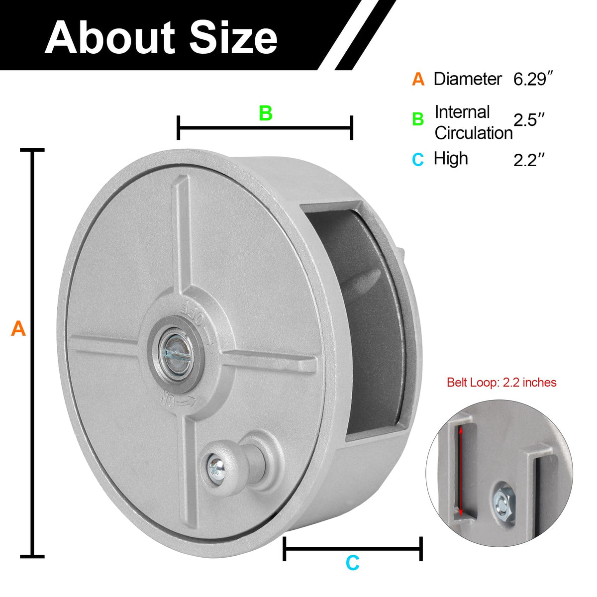 Dreamoon aluminum coil holder wheel shows smooth rewinding and control.