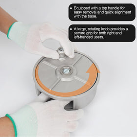 Dreamoon canvas tool belt with double grommet keeps tools within reach.