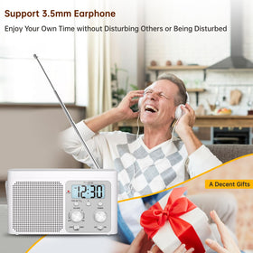DreamSky headphone jack and knobs for private listening and simple use