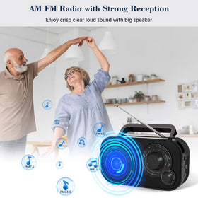 DreamSky large analog dial enables quick tuning and easy visibility
