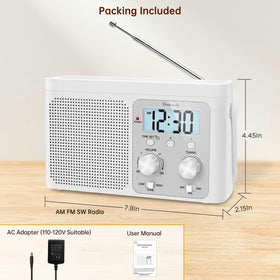 DreamSky radio in outdoor setting for reliable listening on the go