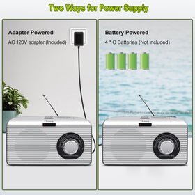 DreamSky at a picnic demonstrating portable Bluetooth use outdoors
