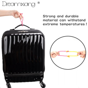 Dreamxiang silicone cable ties 12in help organize medium cords securely.