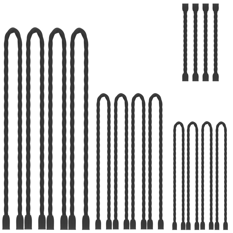 Dreamxiang silicone cable ties 3in orange secure small cables without damage.