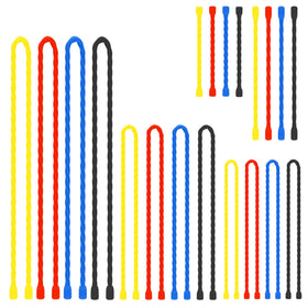 Dreamxiang silicone cable ties 4 inch for safe and tidy wire organization.