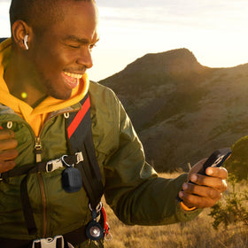 Dreem Om case precise cutouts provide easy charging port access and wireless charging