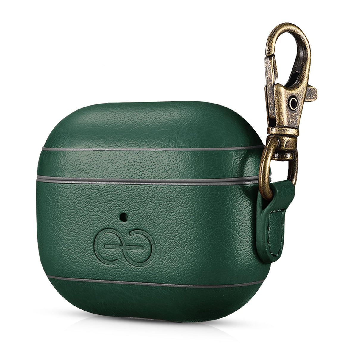 Dreem Om Case Green side view showing protective vegan leather