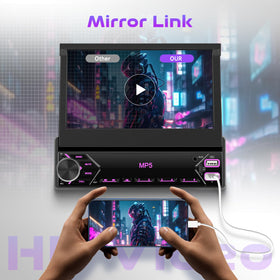 Driauto Bluetooth and FM radio deliver hands-free calls and music.