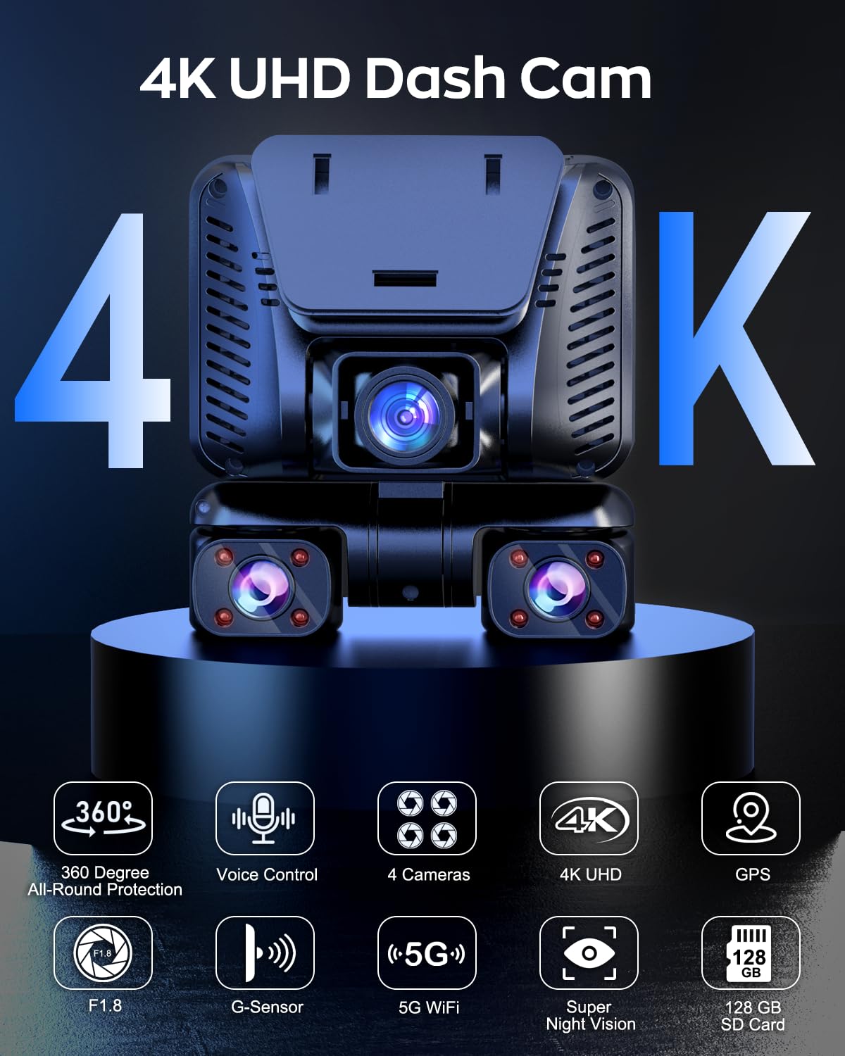 Driveye D7 side and interior cameras monitor passengers and nearby traffic for safety.
