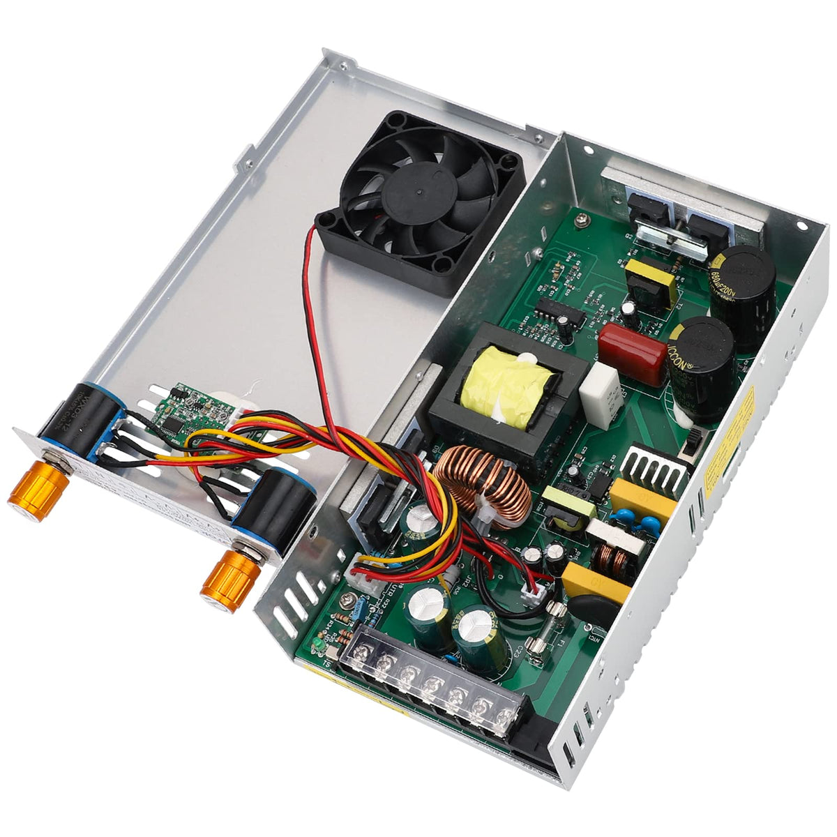 DROK 12V power supply wide application suitable for CCTV, computers, and labs