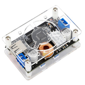 DROK DC buck converter heat dissipation area supports stable performance.