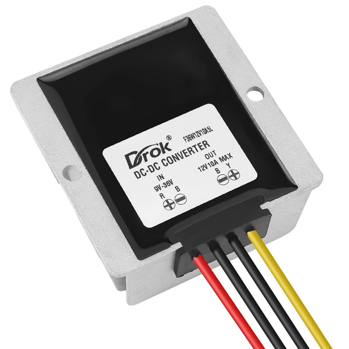DROK mounted in a solar power array powering 12V loads, ensures steady output from panels