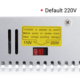 DROK installed on a workbench powering LEDs for convenient testing