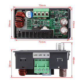 DROK packaged with wires and manual for quick setup and convenience