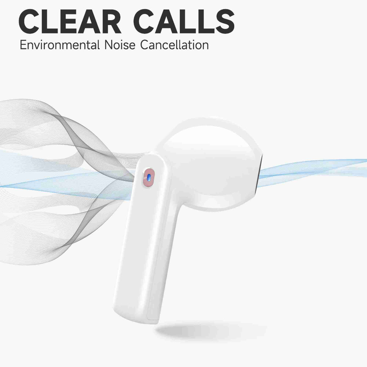 DRQQ Earbuds IPX5 waterproof for sweat and light rain