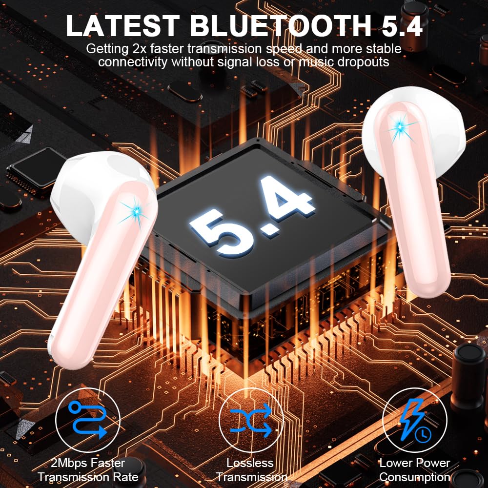 Drsaec earbuds offer up to 50 hours total playback for travel.