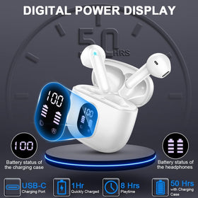 Drsaec Earbuds Bluetooth 5.4 offers fast, stable connections on the go