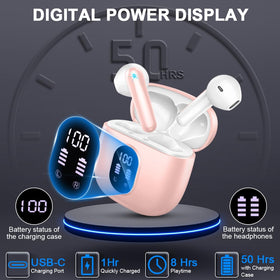 Drsaec USB-C charging for fast power on the go.