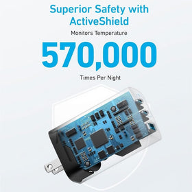 DRSEOO GaN II technology close-up showing compact, efficient design