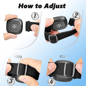 Dr.Sept Starlight adjustable-size fits small to large wrists with ease.