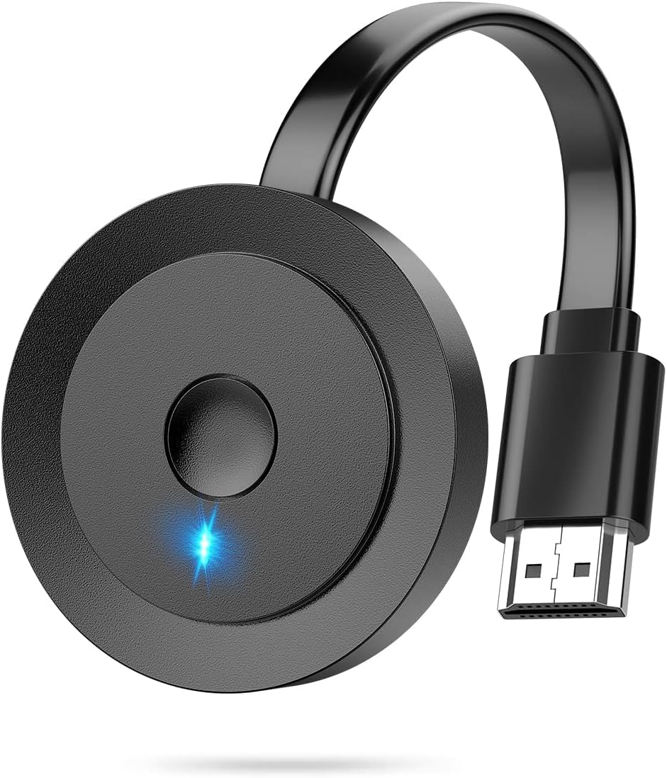 DRYMOKINI 4K wireless HDMI adapter enabling crisp casting to a TV.