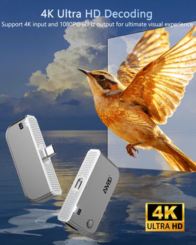 DRYMOKINI transmitter charging port demonstrating pass-through charging convenience