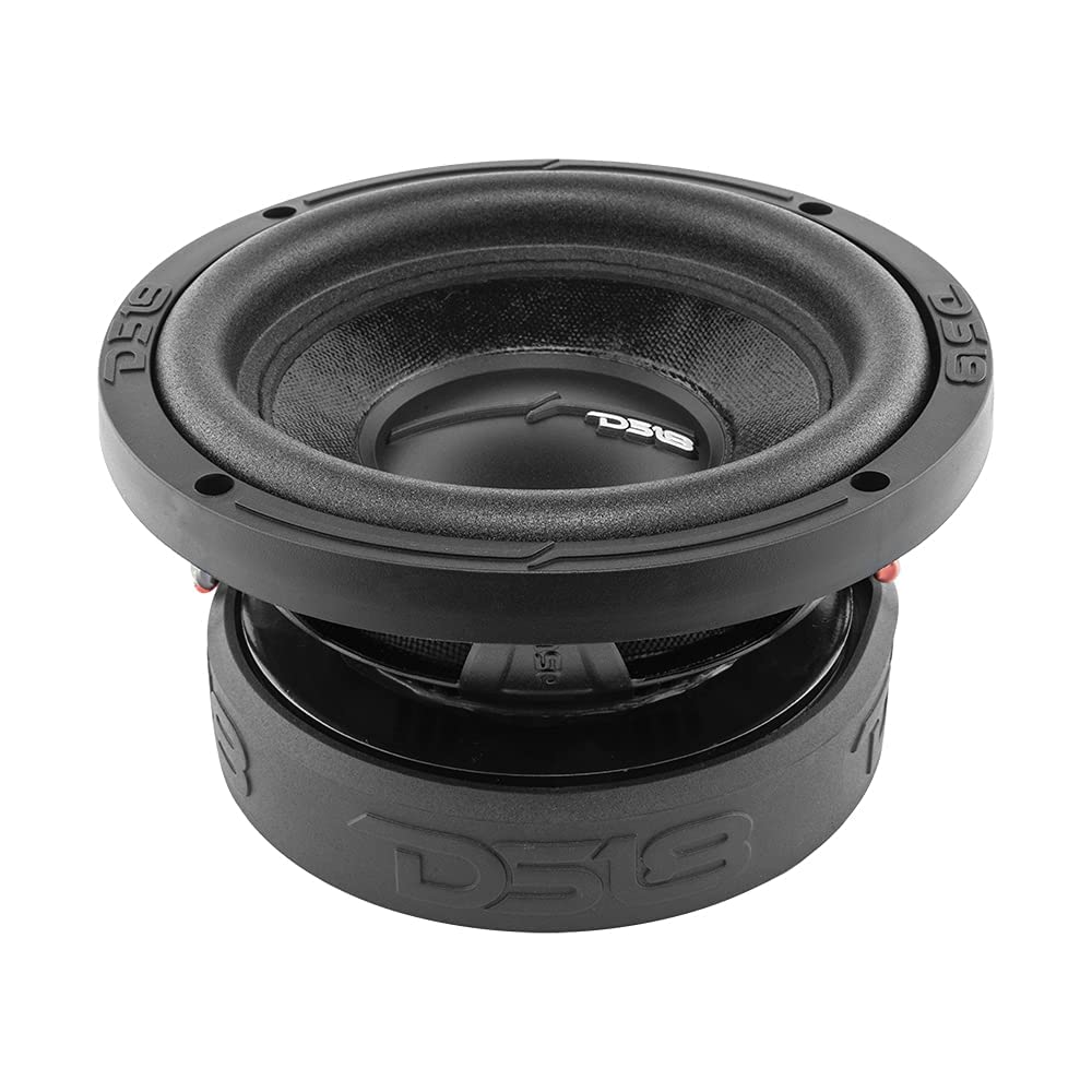 DS18 Elite-Z ZR6.2D large foam surround enables wide excursion and bass detail