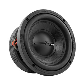 DS18 Elite-Z ZR6.2D 6-inch subwoofer top view shows compact design and precision bass