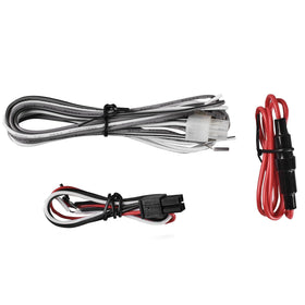 DS18 EQX7 box and included cables showing accessories and ready-to-install convenience