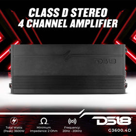 DS18 G3600.4D compact design suitable for tight vehicle spaces.