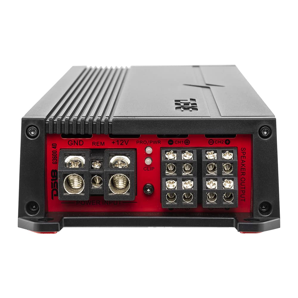 DS18 G3600.4D premium terminals ensure strong connections.