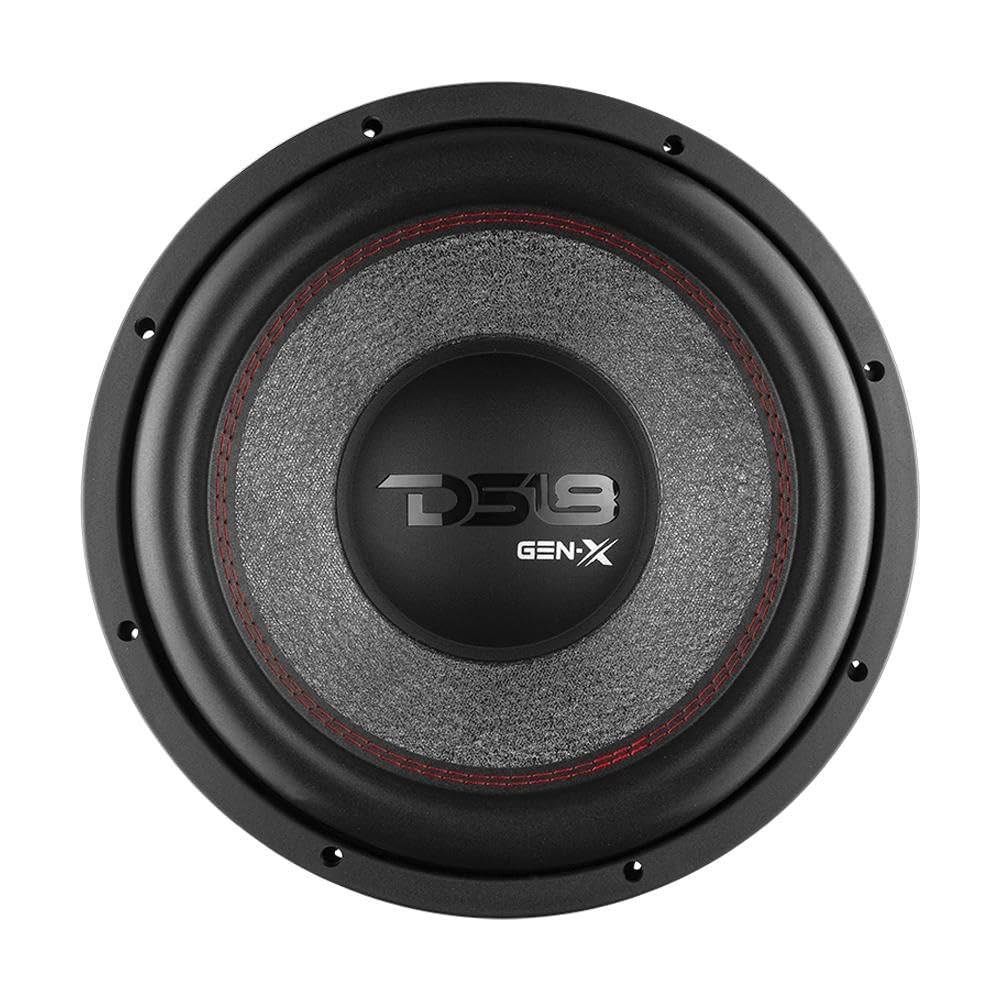 DS18 GEN-X154D dual 4-ohm voice coils close-up with wiring options