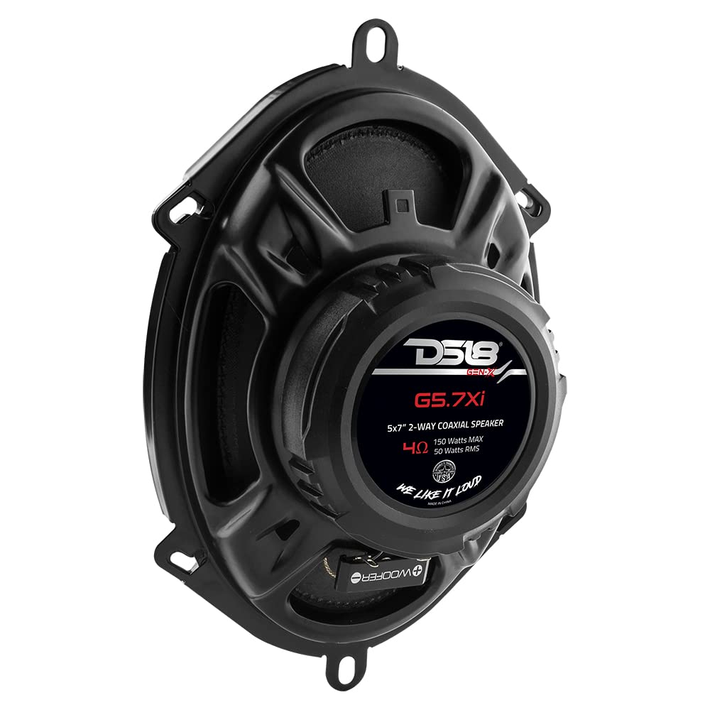 DS18 GEN-X5.7 black paper cone for durable sound delivery