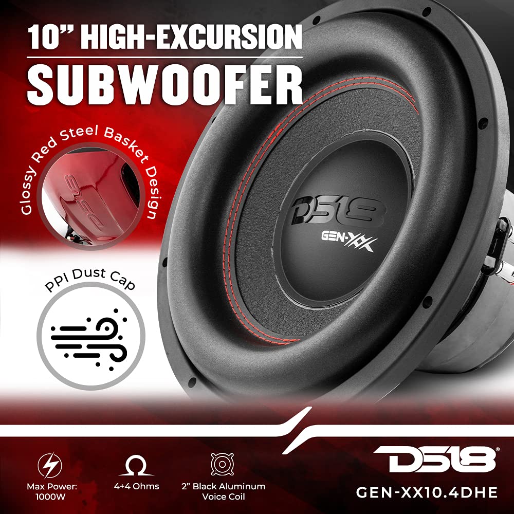 DS18 GEN-XX10.4DHE foam edge detail enhances durability and long-lasting performance.