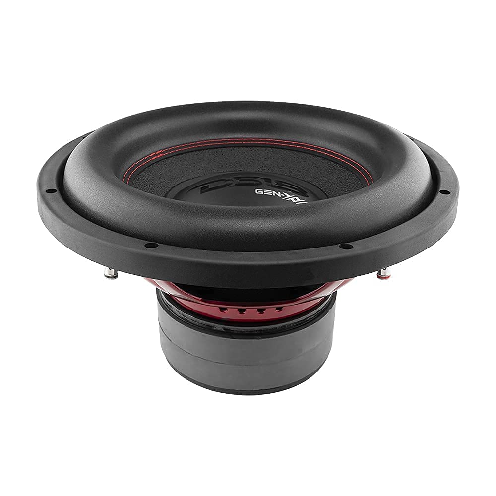 DS18 GEN-XX10.4DHE high excursion design enables deep bass at manageable power.