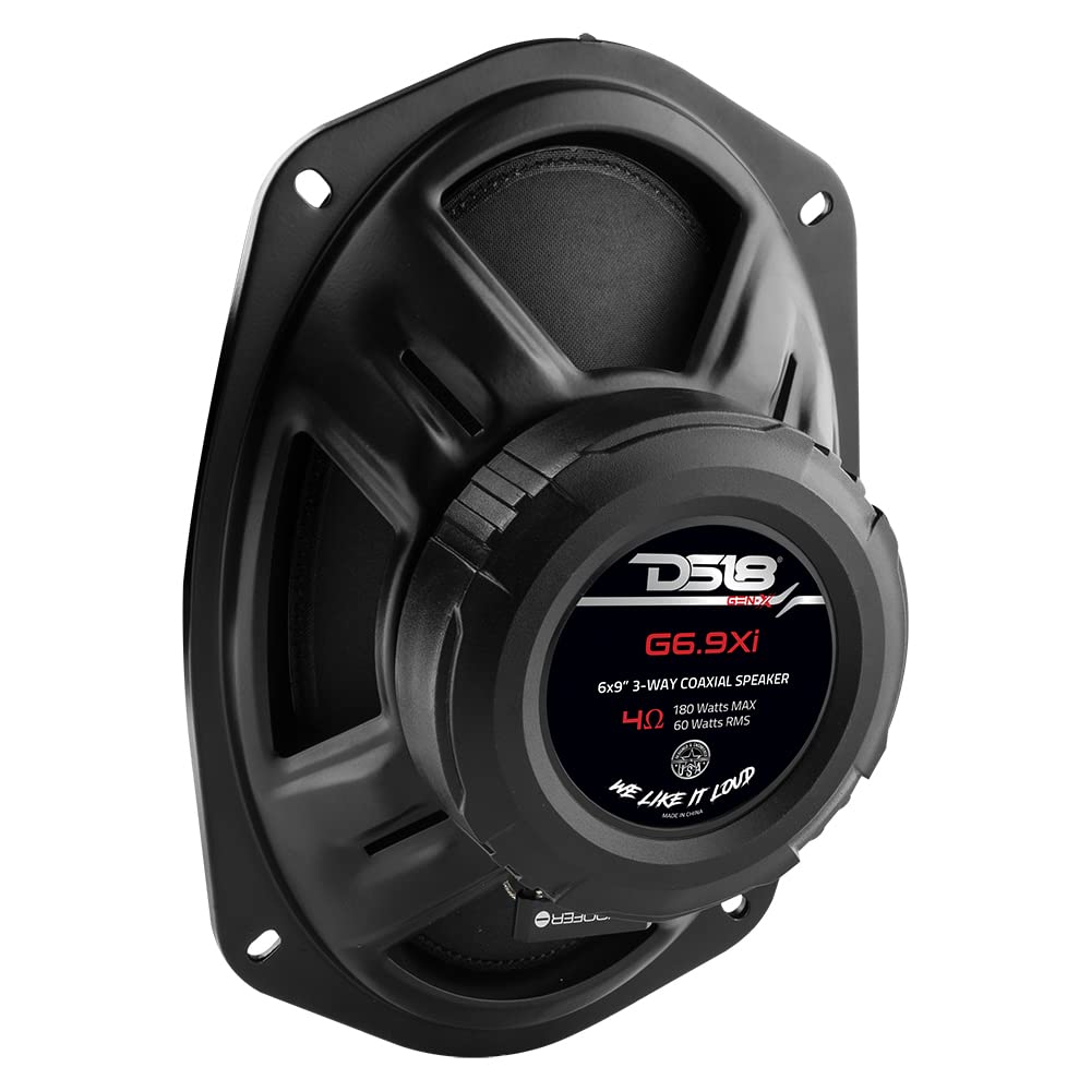 DS18 GEN-X6.9Xi grill included for protection and a clean look