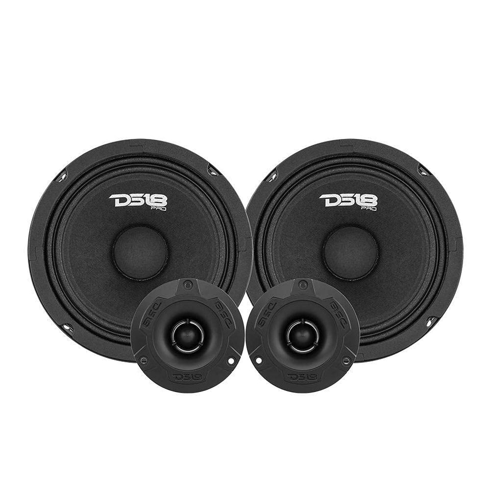 DS18 GM8.4PK 8-inch midrange in action delivering bold mids for vocals.