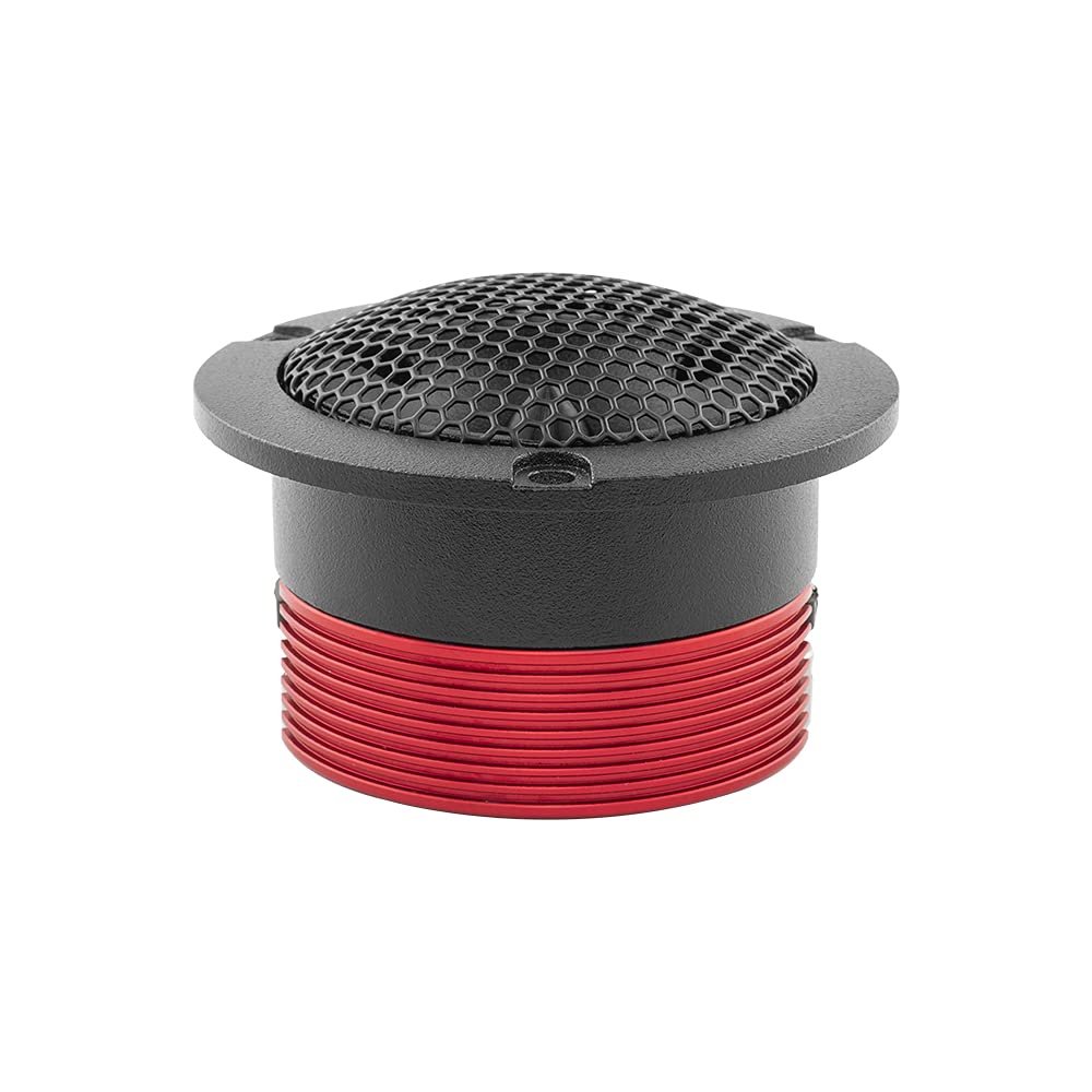 DS18 titanium dome detail, fast transient response improves clarity