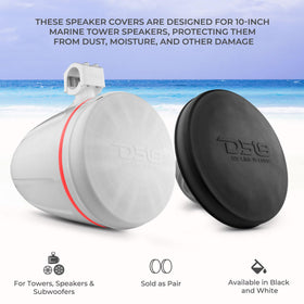 DS18 Hydro CS-10/WH pair-pack silicone covers provide comprehensive protection.