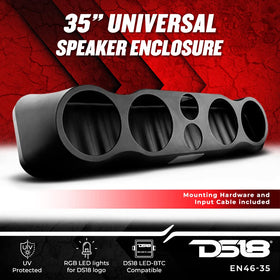 DS18 Hydro EN46-35 four 6.5 inch speakers setup for louder, fuller sound