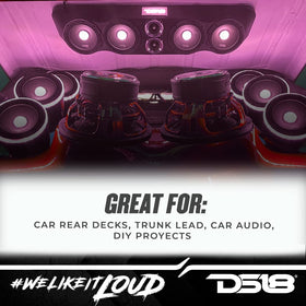 DS18 Hydro EN46-35 high-density ABS construction resists weather and wear