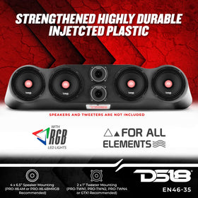 DS18 Hydro EN46-35 two 3 inch tweeters deliver crisp highs