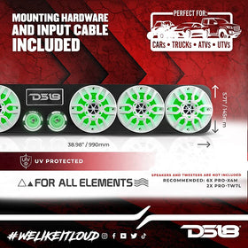 DS18 Hydro EN64-39 mounting holes: easy bolt-on compatibility