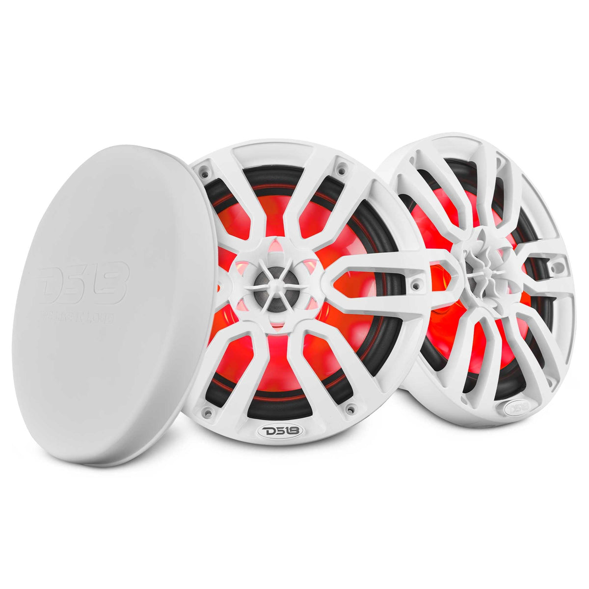 DS18 Hydro NXL8 8-inch front view with rugged marine design.