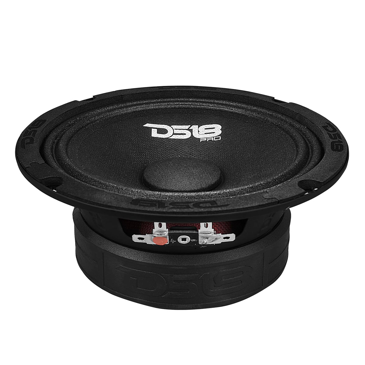 DS18 installed in a car door demonstrating easy upgrade and better vocals