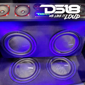 DS18 IXS104D dual voice coil demonstrates wiring flexibility for options.