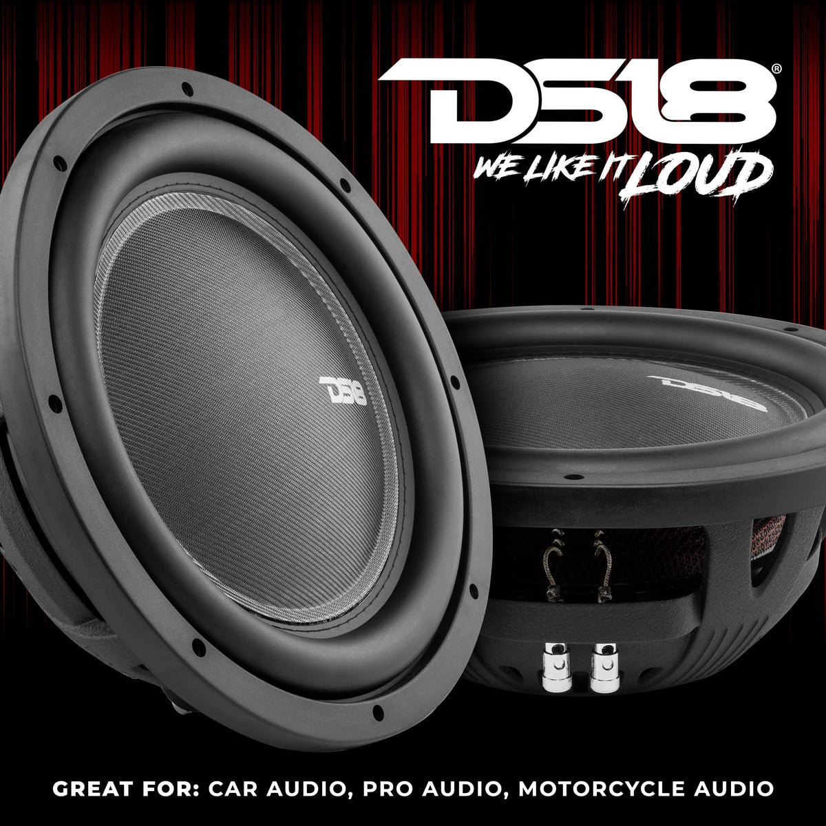 DS18 IXS104D edge detail underscores durable rubber edge design.