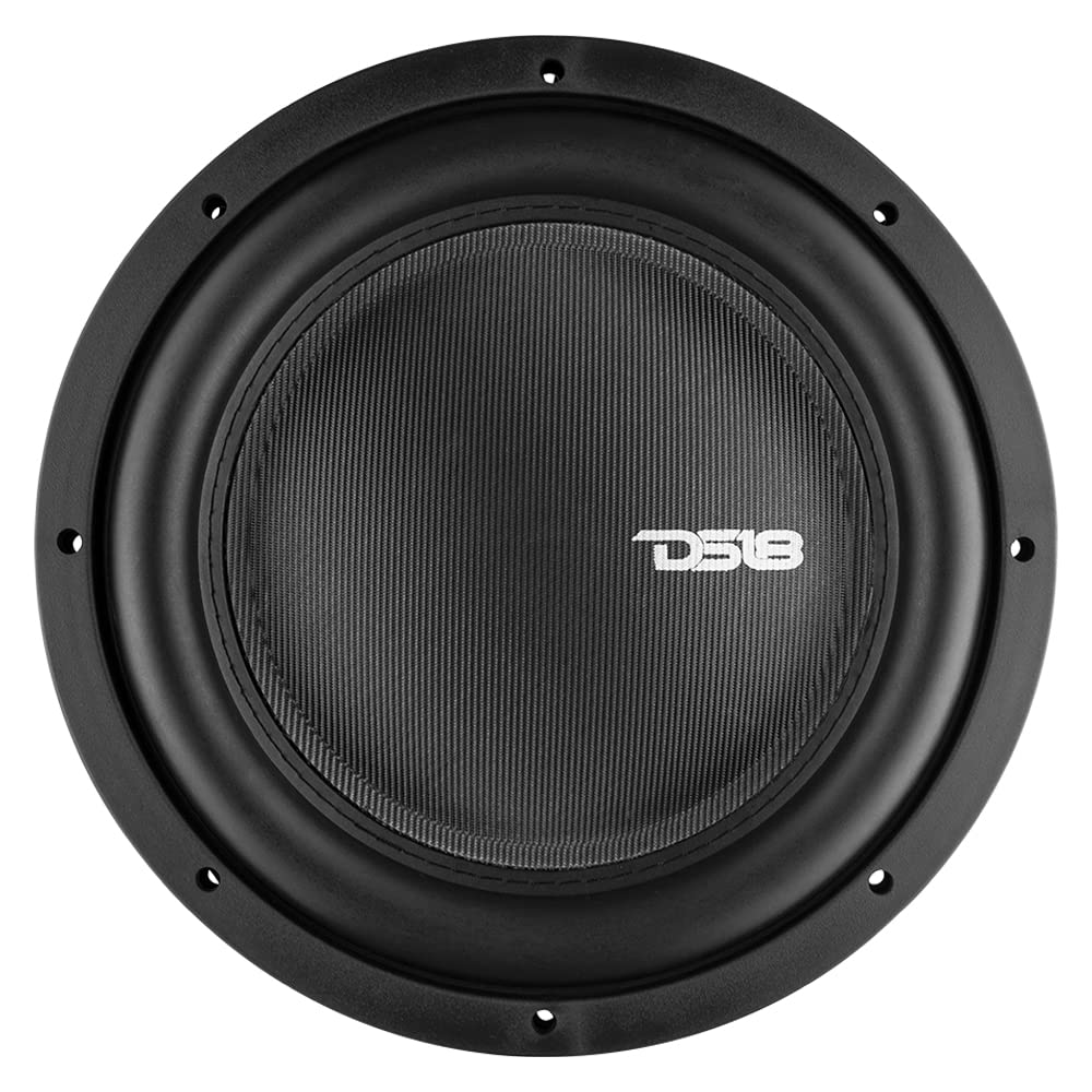 DS18 IXS12.2D under seat installation example in a compact car