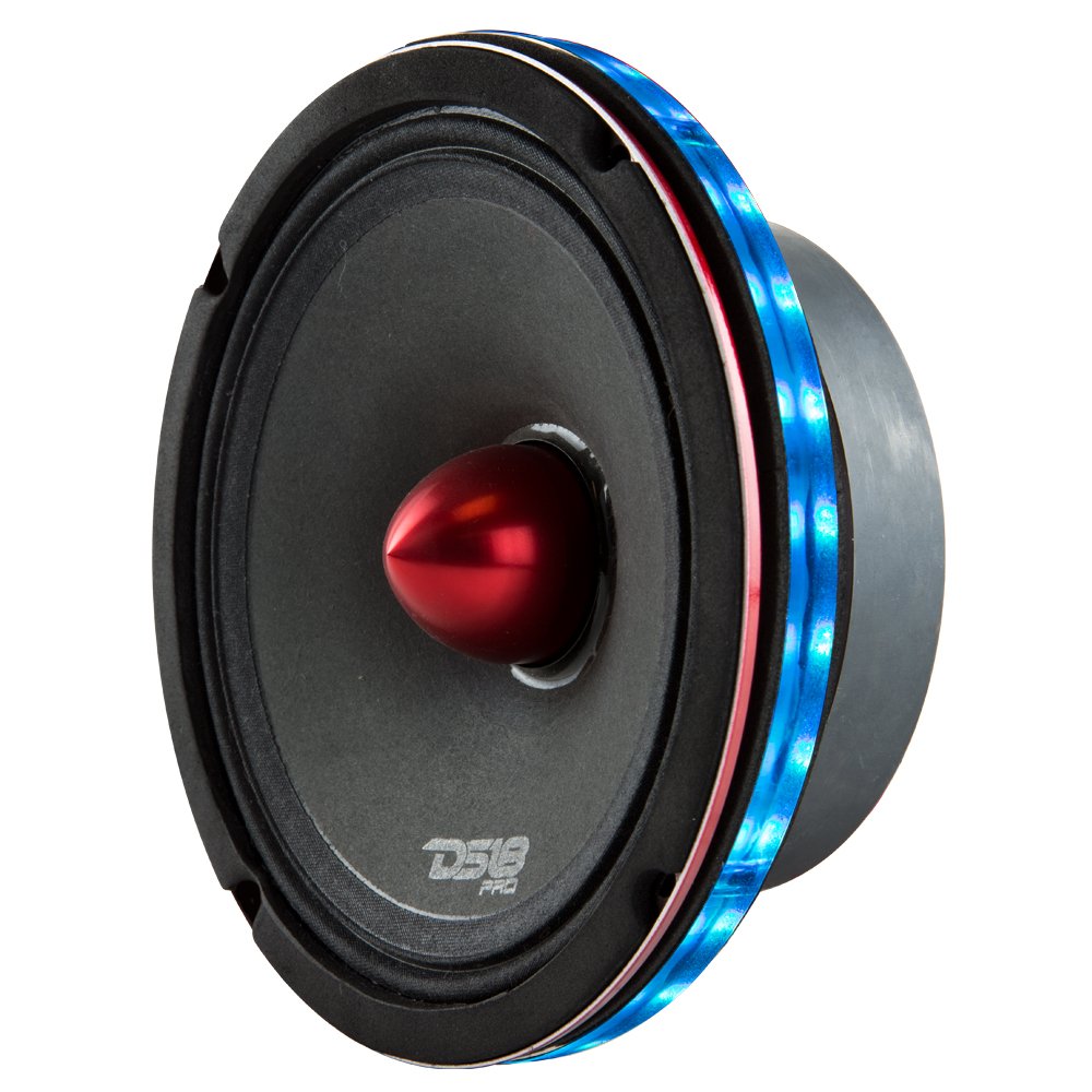 DS18 front view of LRING8 showing LED ring and mounting holes benefits visual upgrade