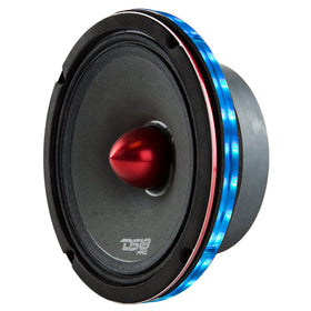 DS18 front view of LRING8 showing LED ring and mounting holes benefits visual upgrade